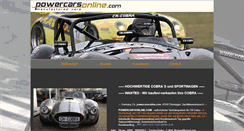 Desktop Screenshot of powercarsonline.de